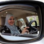 Saudi Women for the First Time Behind the Wheel