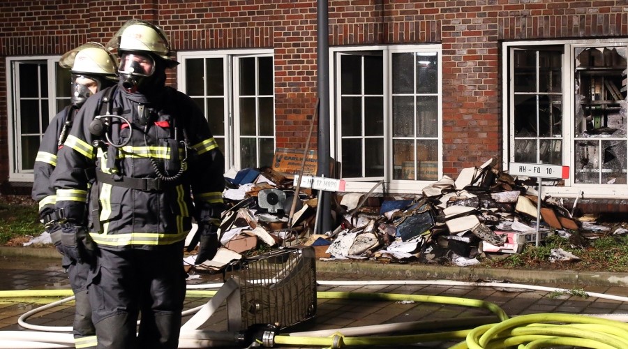 German Police and Firefighters Were Attacked Last Night