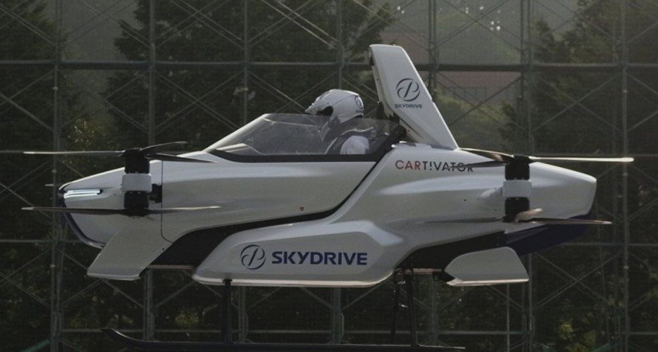SkyDrive Demonstrates Flying Car Developed With Support From Toyota