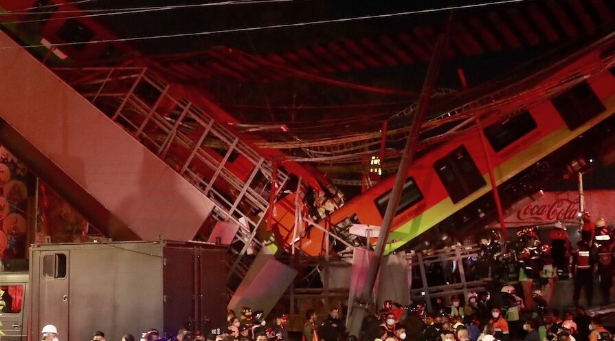 Dead and Injured by Metro Viaduct Collapse in Mexico City